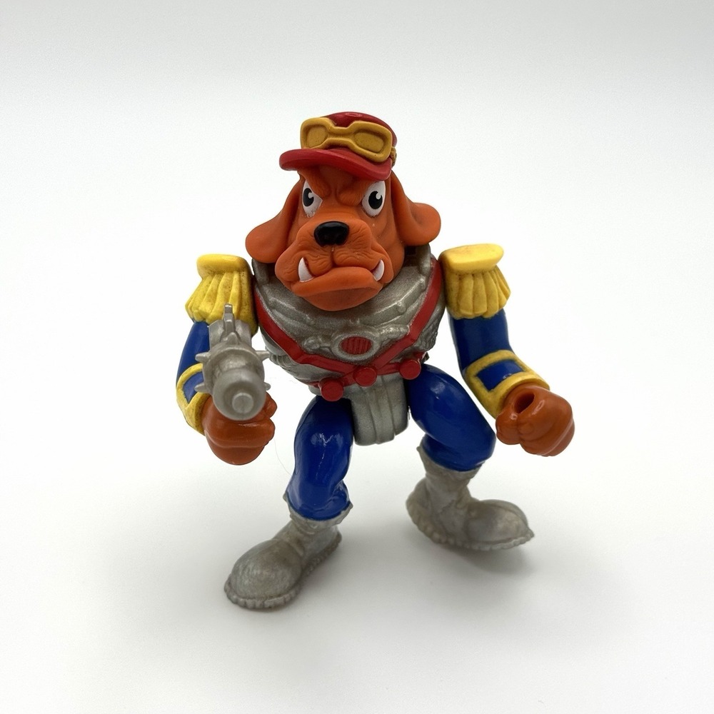 VINTAGE 1990 Hasbro Bucky O'Hare Commander Dogstar 4" Action Figure